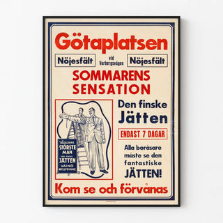 schwedisches-schriftplakat-zu-einer-schaustellung-des-finnischen-riesen-vaino-myllyrinne