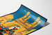 Vintage poster See India - Hyderabad Charminar-poort