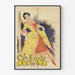 Poster Séviane vintage art deco stijl