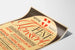 Vintage concertposter van Scandinavisch feest in Wenen 1947