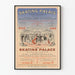 Vintage poster Schaatsen Palais - ijsbaan Bois de Boulogne