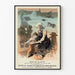 Vintage poster van de Vereniging voor Hulp aan de Families van Verdrinkende Zeelieden