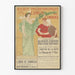 Oude poster van de Société Philanthropique L'Union du Commerce