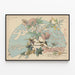 Poster Solidarity Grande Valse for Piano by Deransart — framed artwork on a wall