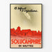 Vintage reclameposter Solucamphre in druppels