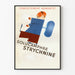 Vintage poster Solucamphre Strychniné compleet met opwindmechanisme