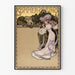 Vintage poster Sommer Casino stijl Art Nouveau