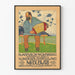 Vintage poster tentoonstelling Max Buri Kunstsalon Wolfsberg 1913