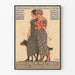 Vintage Exhibition Poster Kunstsalon Wolfsberg Zurich