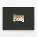 Poster Silence & Speech - Minimalist Wall Decoration — framed artwork on a wall