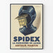 Vintage poster Spidex La Cuisinière en Acier Arthur Martin