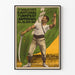 Vintage poster of the St. Gall Cantonal Gymnastics Festival 1911 Rapperswil