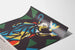 Decoratieve poster in moderne geometrische stijl van Sint-Jan-Baptist