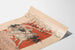 Vintage poster Sint-Niklaas januari - Danny en de Major, western ruiterillustratie