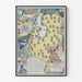 Vintage Poster Spelletjesbord Strooisel Zeepfabriek Het Waschmeisje