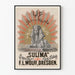 Vintage poster van Sulima reclame voor Turkse sigaretten