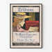 Vintage poster Sunday Fiction The Haunted Congressman muurdecoratie