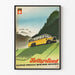 Vintage busposters Zwitsers Alpen