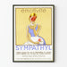 Vintage poster Sympathyl emotie en neuro-vegetatief