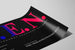 Minimalist Design of the T.E.N. NIH Thought Exchange Network Poster — artwork view