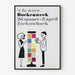Vintage poster Boekenweek met als thema lezen en boeken