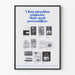 Decoratief wandposter Inspiratie Boeken - 't Kan misschien origineler. Maar nooit persoonlijker.