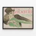 Vintage Poster Tabarin Daily Meeting Jägerstraße 58 — framed artwork on a wall