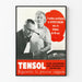 Vintage medische poster Tensol Vrouwelijke hypertensie