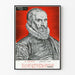 Vintage poster Ambroise Paré 1582 - Historische muurdecoratie