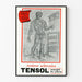 Vintage medische poster van de sclereuze slagaders TENSOL