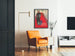 Vintage poster tapijt huis Schuster & Co St. Gallen Zürich