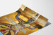 Thaise decoratieve poster met gekleurde standbeeld
