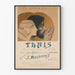 Vintage poster van de lyrische komedie Thaïs van J. Massenet