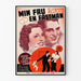 Vintage filmposter Min Fru Har En Fästman