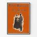 Vintage poster The Barrier van Rex Beach
