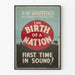 Vintage poster The Birth of a Nation door D.W. Griffith