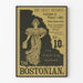 Vintage Poster The Bostonian - Our Coast Defence, 10 mei 10c