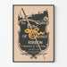 Vintage poster The Bow of Orange Ribbon muurdecoratie