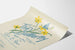Decoratieve Poster De Vlinder - Illustratie Bloem en Vlinder