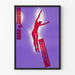Contemporary Dance Poster Purple Edition