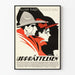 Vintage Zweeds filmposter De Verlossing