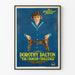 Poster The Crimson Challenge met Dorothy Dalton in retro filmstijl