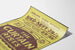 Vintage theaterposter The Curtain Rises - Retro muurdécor
