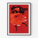 Vintage poster The Echo Chicago 1895 Art Deco style