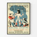 Vintage Poster Theater De Nieuwe Kleren van de Keizer
