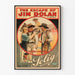 Vintage Western Poster The Escape of Jim Dolan
