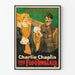 Vintage poster of Charlie Chaplin The Floorwalker