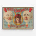 Vintage Poster The Galway's Music Excentrics — framed artwork on a wall