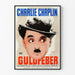 Poster Charlie Chaplin - Guldfieber vintage wanddecoratie