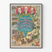 Vintage Circus Poster Adam Forepaugh en Sells Brothers